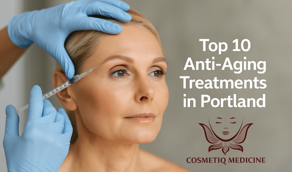Top 10 Anti‑Aging Treatments in portland at Cosmetiq Medicine